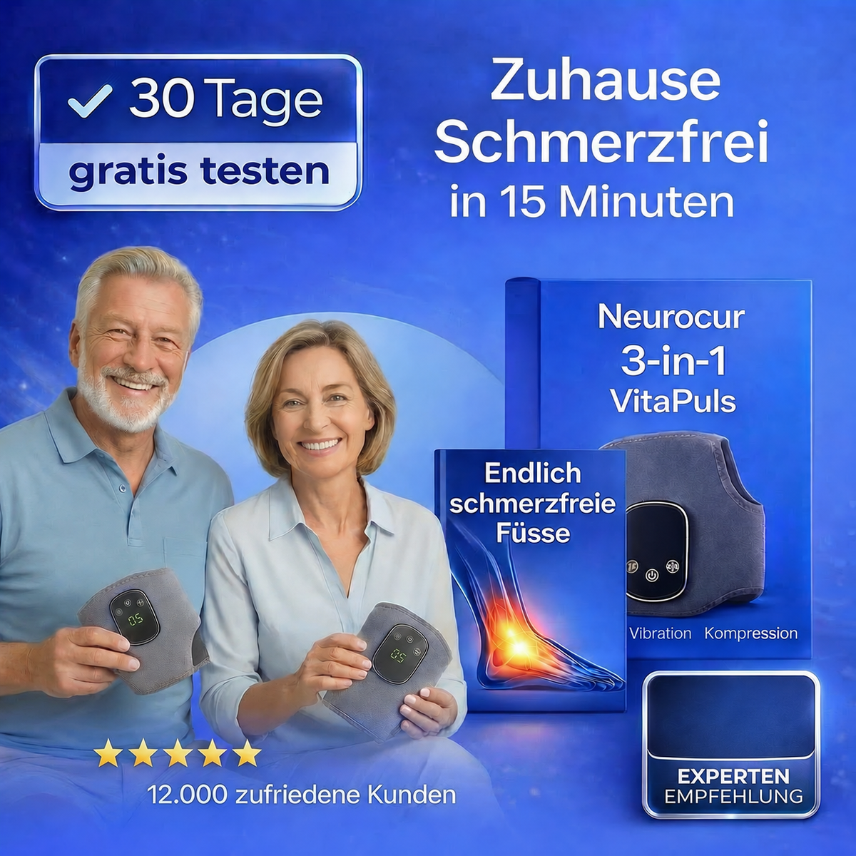 VitaPuls | 3-in-1-Massagegerät