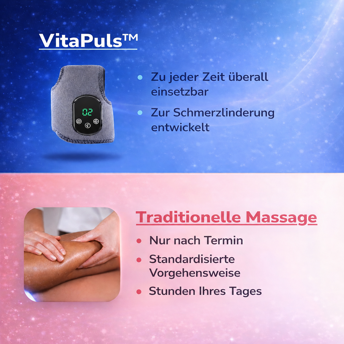 VitaPuls | 3-in-1-Massagegerät