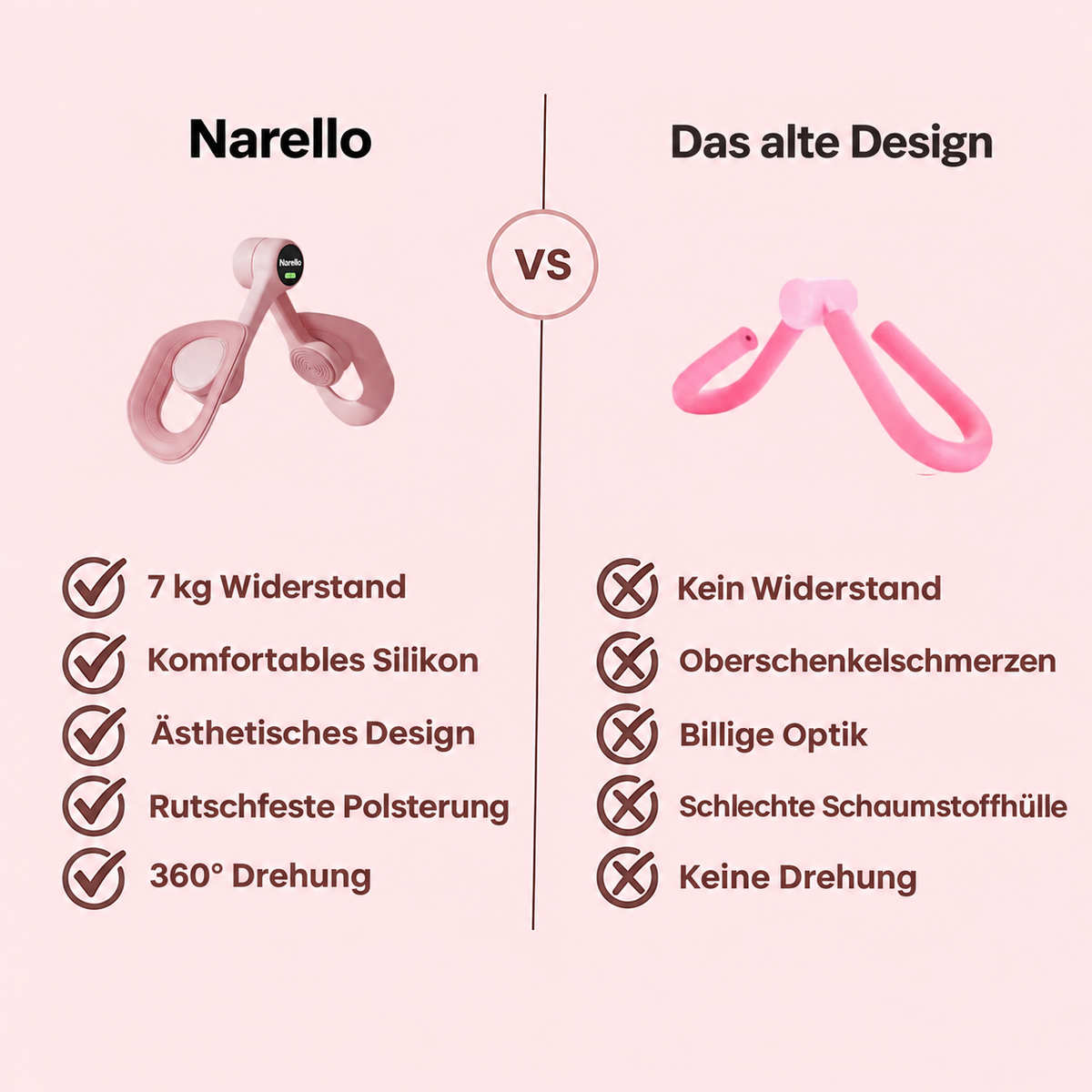 Narello Fit | Oberschenkel- und Beckenbodentrainer